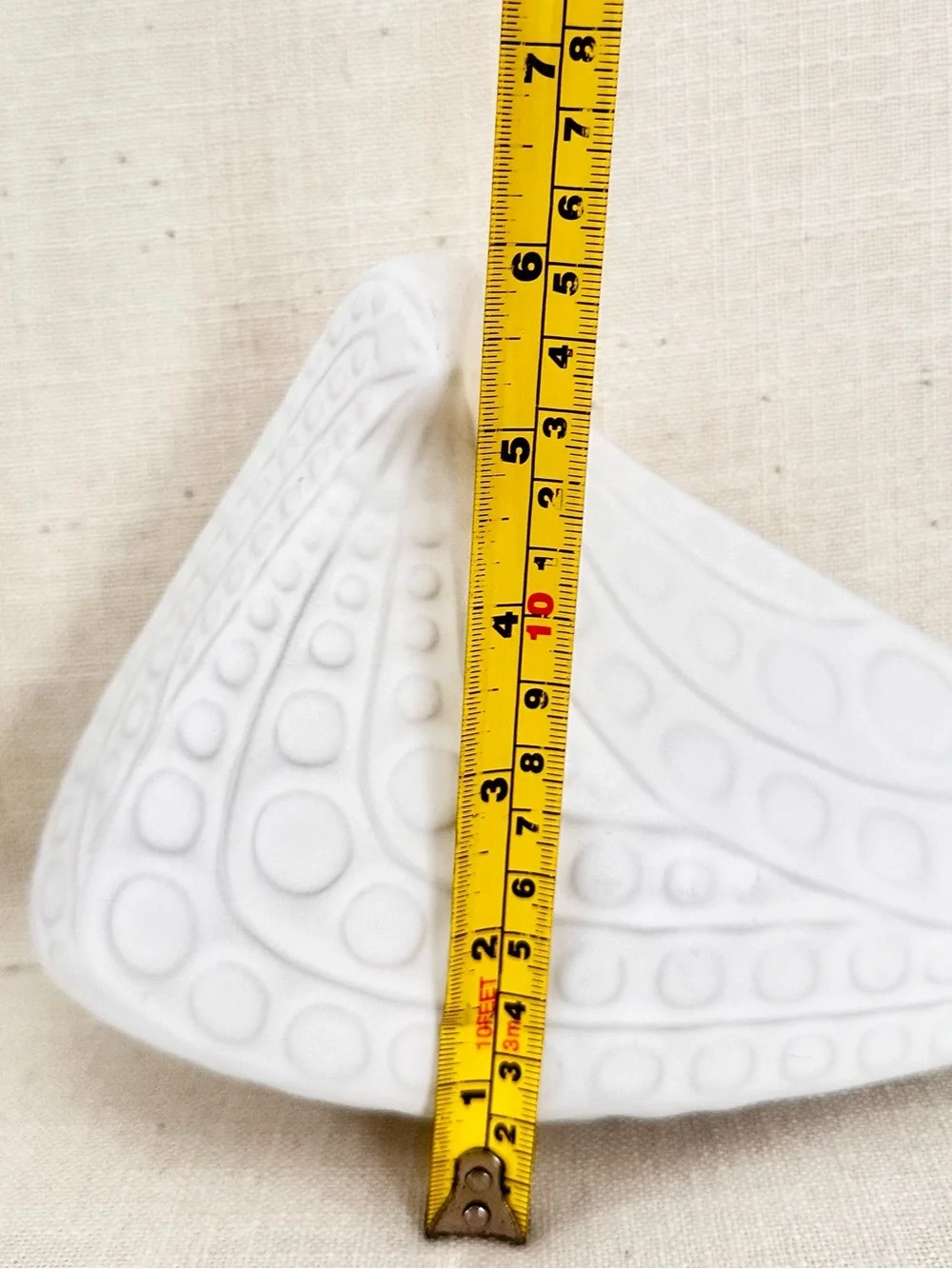 Jonathan Adler Menagerie Medium Teardrop Bird Figurine White Ceramic Matte
